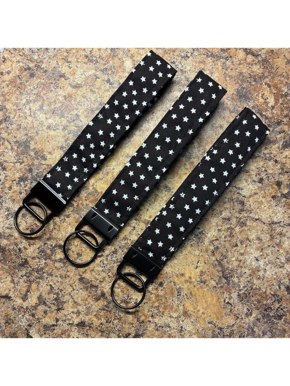 Handmade Cotton Wristlet Key Fob